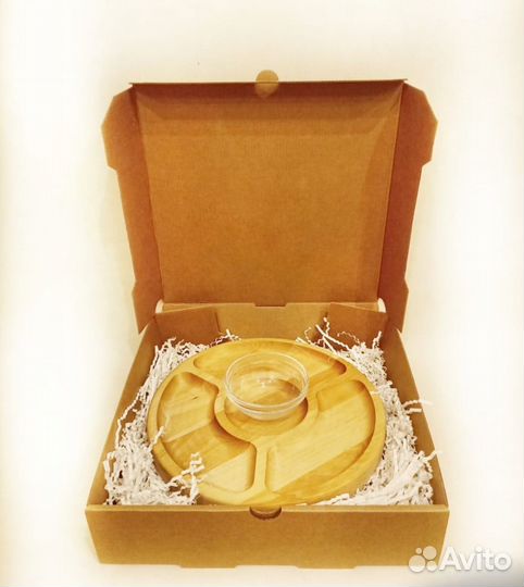 Менажница деревянная