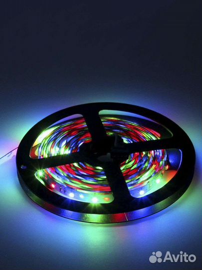 Светодиодная лента 14,4 Вт, RGB 5050, 5 метров