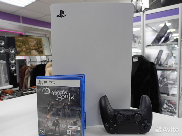 Sony playstation 5 + игра Demon's souls