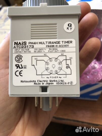 Реле времени omron