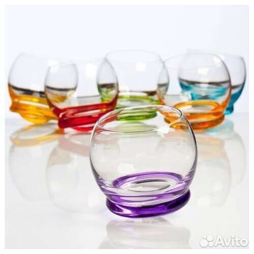 Набор стаканов Bohemia, 390мл, 6шт под виски, воду