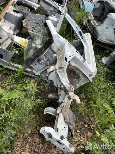 Лонжерон левый с порогом kia rio 3