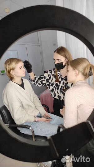 Обучение брови/наращивание ресниц