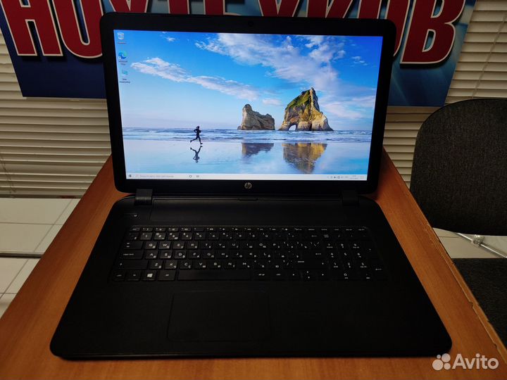 Ноутбук бу / HP / 17 дюймов / ssd / 1tb