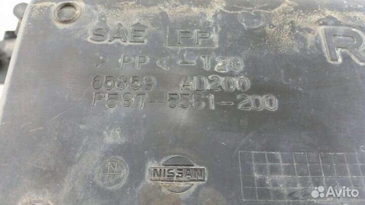 Воздухозаборник Nissan Presage VNU30 YD25DDT 1999