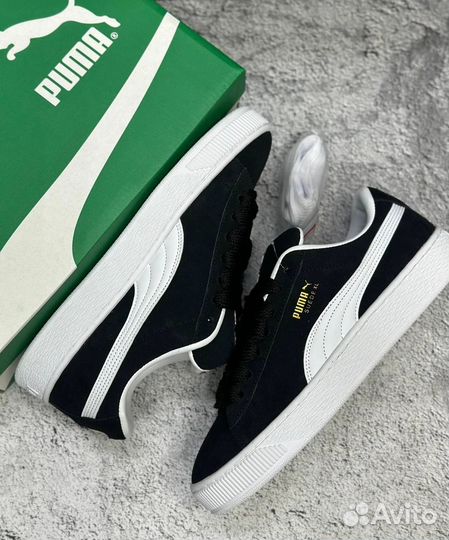 Кроссовки Puma Suede XL черные