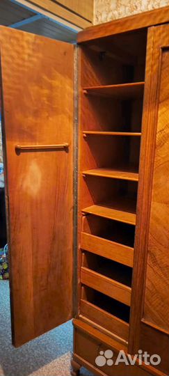 Шкаф для одежды с полками бу