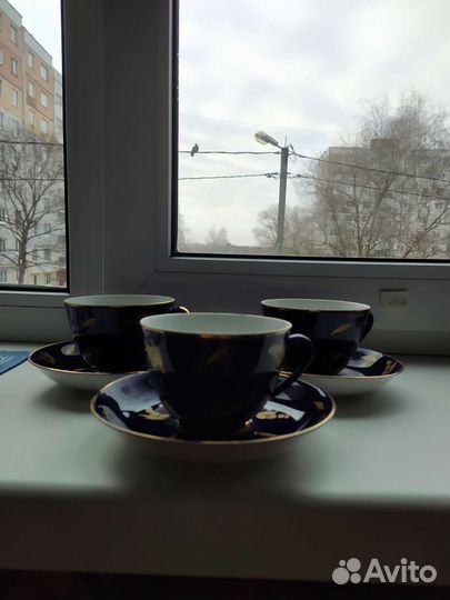 Чайная пара лфз cobalt