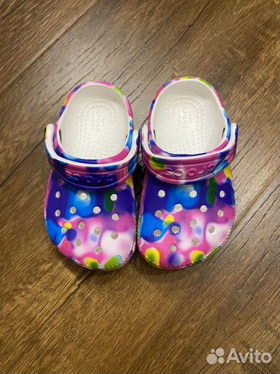 Сабо для девочки crocs c6