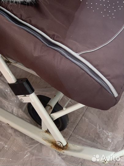 Детские санки коляска