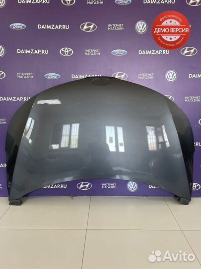 Капот Kia Rio (2011-2017) /серый