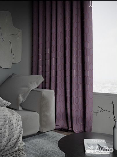 Новый комплект Штор блэкаут