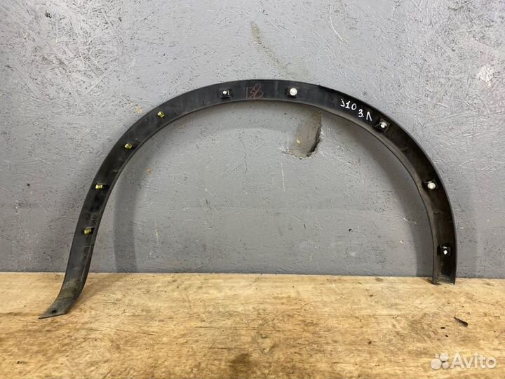 Накладка на крыло задняя левая Nissan Qashqai J10