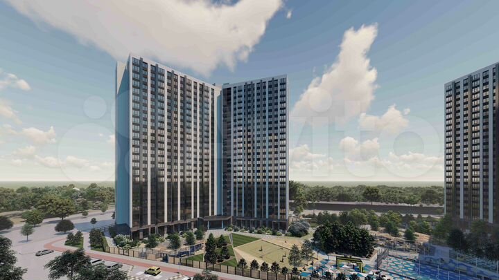 1-к. квартира, 29,5 м², 20/25 эт.