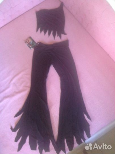 Костюм (брюки+открытый топ)