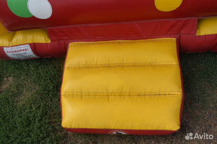 Надувной батут манеж пальмы (Вини и Пятачок)