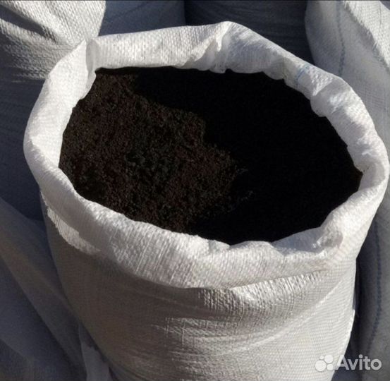 Чернозем в мешках