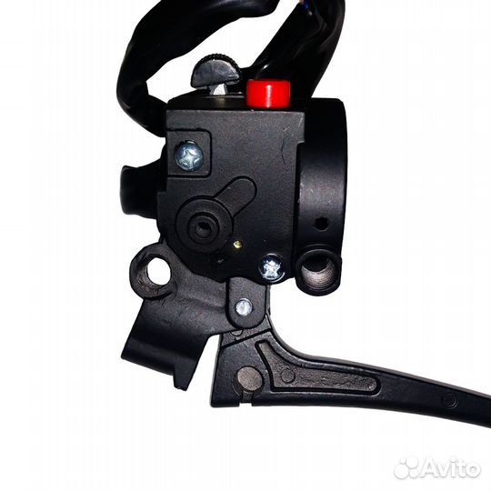 Переключатели руля в сборе с рычагами мопеда Alpha