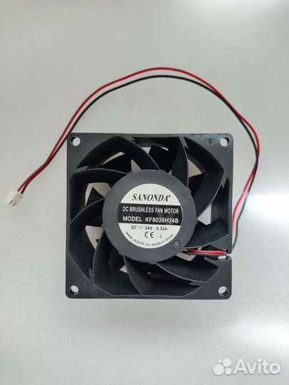 Вентилятор 80х15, 80х38 12038 12V 24V новые 6000об