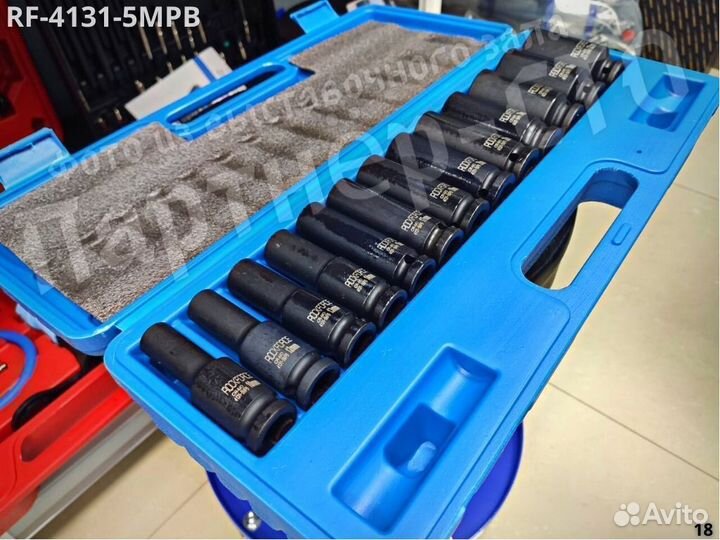 Набор головок ударных RockForce RF-4131-5MPB