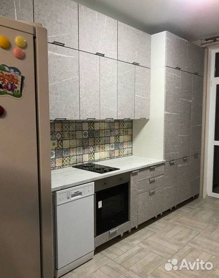 Кухня серая модульная новая