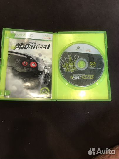 Диск на xbox 360 Need For Speed Pro Street