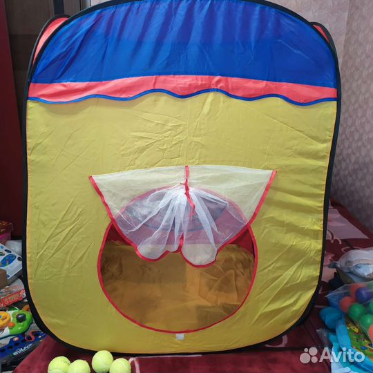 Детская палатка с шариками