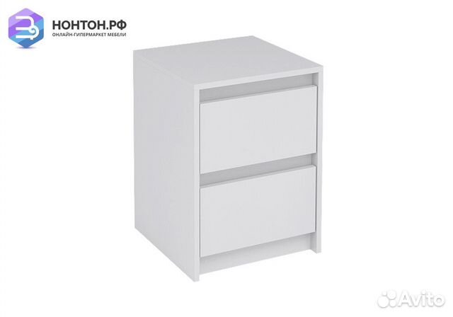 Тумба прикроватная Айден серый