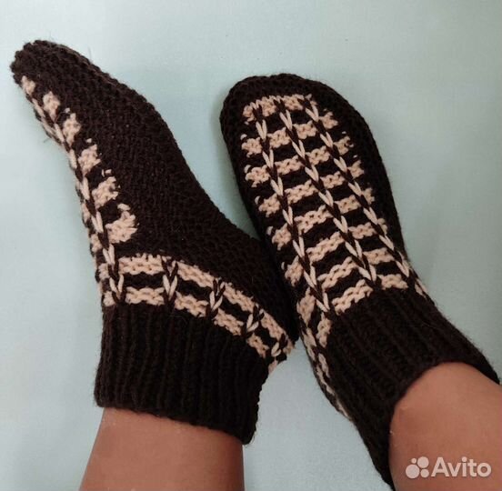 Носки-тапочки