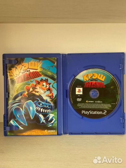 PS2 Crash Bandicoot Of The Titans Лицензия