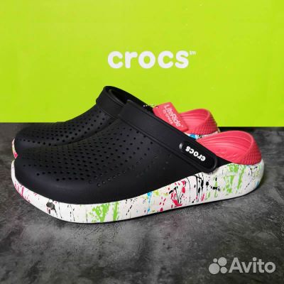 Crocs крокс шлепки новые LiteRide оригинал+подарoк купить в Москве ...