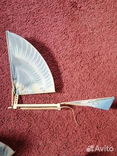 Птица конструктор на резиномоторе