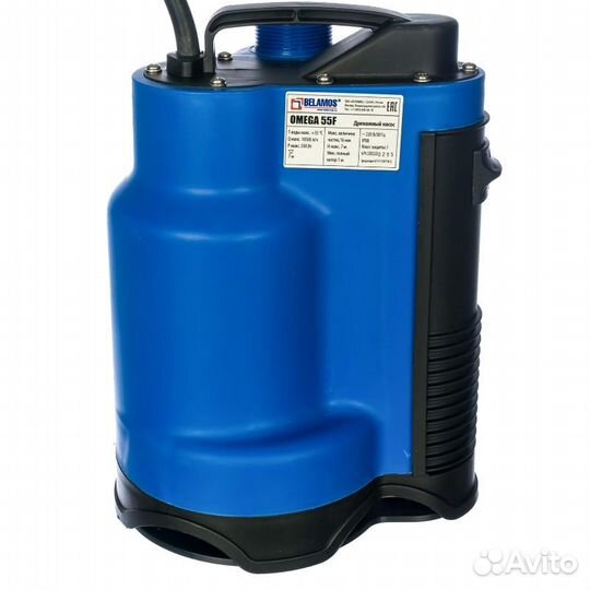 Дренажный насос для чистой воды Belamos Omega 55 F