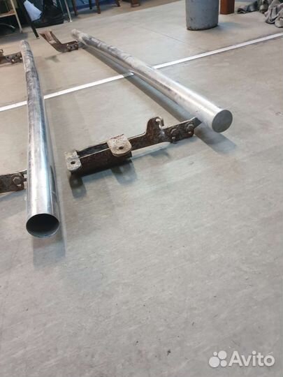 Защита порогов renault duster