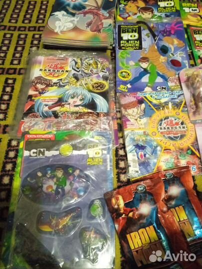 Панини, winx, бакуганы,бен 10, witch, дом 2