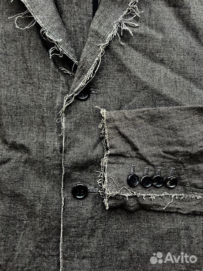 Редчайший летний пиджак из конопли Shellac