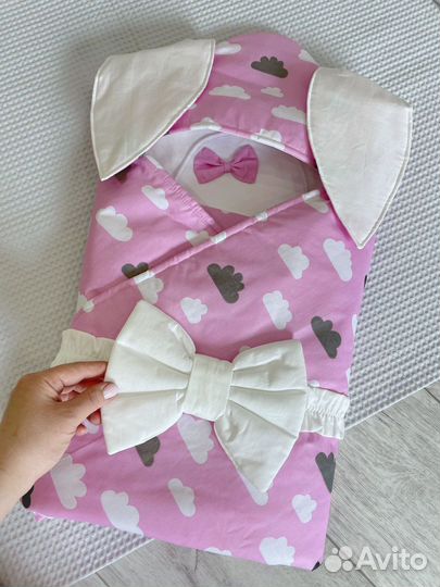 Конверт на выписку летний новый