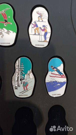 Значки олимпийские 2014г