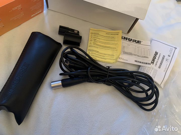 Микрофон Shure sv200, новый