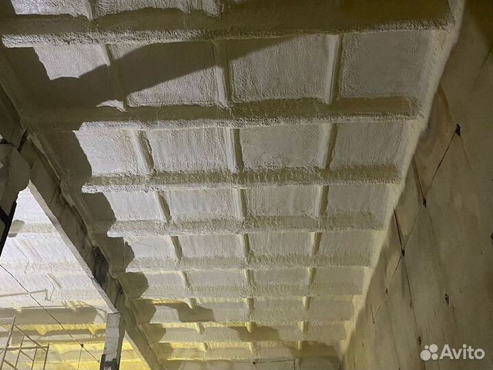 Утепление стен напылением ппу от 100 м.кв