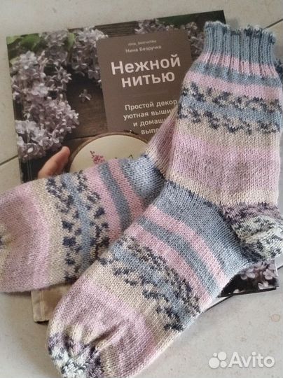 Носки вязаные ручной работы