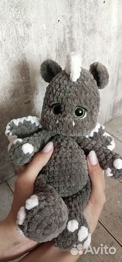 Дракончики плюшевые