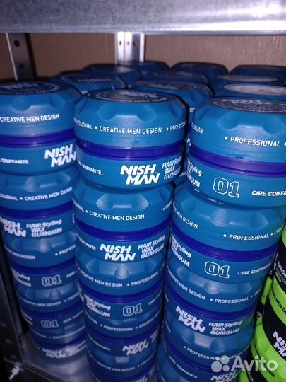 Косметика для барбершопов Nishman