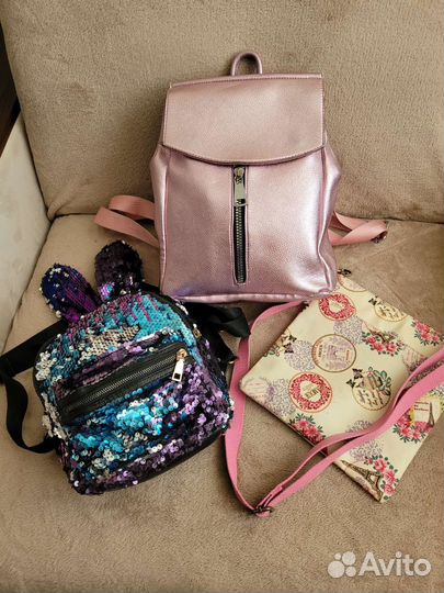 Рюкзаки сумка для девочки