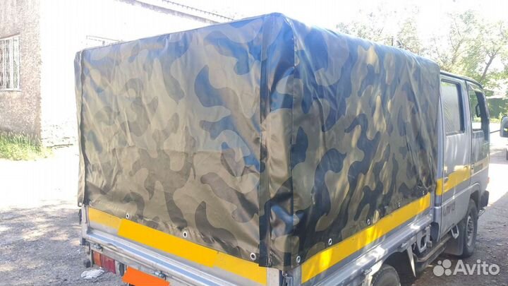 Пошив Тента на двухкабинник камуфляж