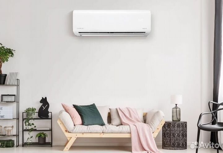 Кондиционер новый с установкой сплит система