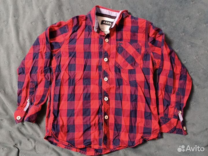 Рубашка для мальчика 140