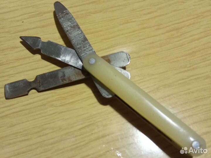 Винтажный маникюрный карманный набор