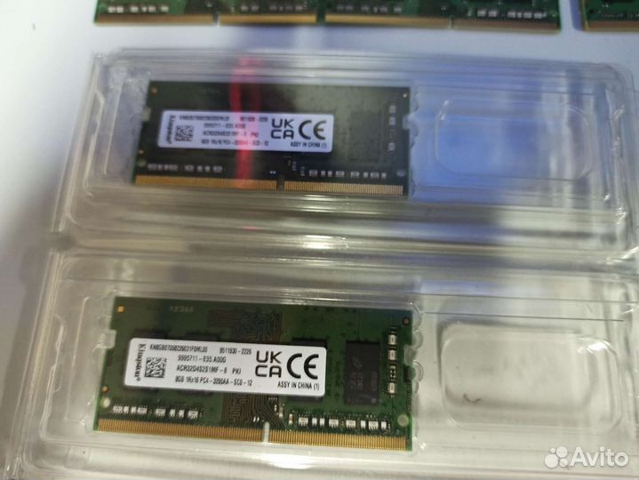 Оперативная память DDR4 8GB so-dimm ноутбучная
