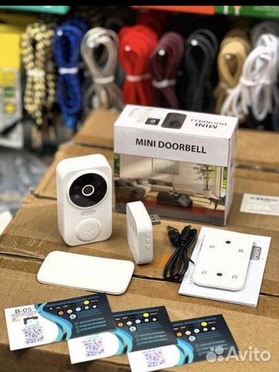 Видеоконтроль дома дверной звонок